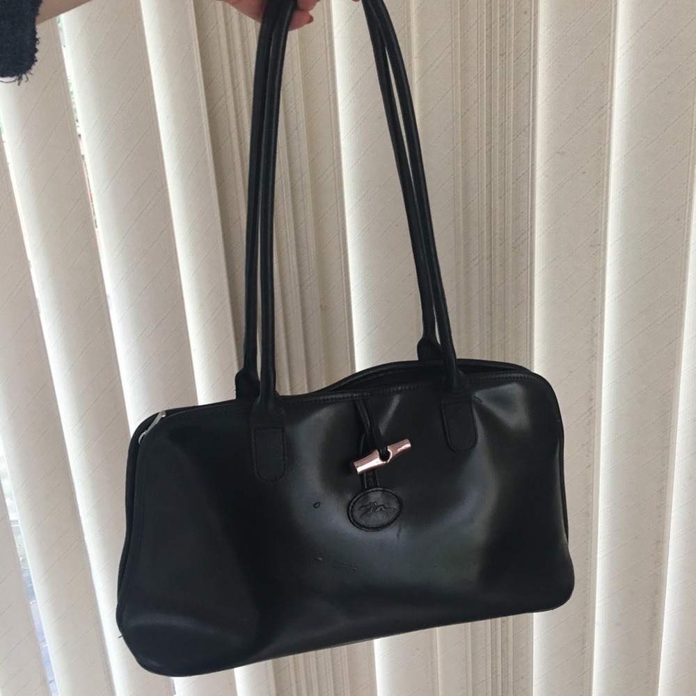 Vintage leather Longchamp Purse